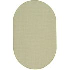 Nourison Home Courtyard COU01 5' x 8' Oval Ivory Green Modern Rug (Dropshippable)
