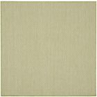Nourison Home Courtyard COU01 5' x Square Ivory Green Modern Rug (Dropshippable)