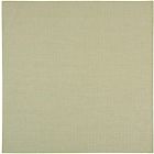 Nourison Home Courtyard COU01 8' x Square Ivory Green Modern Rug (Dropshippable)