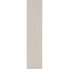 Nourison Home Courtyard COU01 2'2" x 10' Ivory/Silver Modern Rug (Dropshippable)