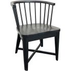 Parker House Americana Modern Barrel Dining Chair in Black (Dropshippable)