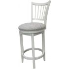 Parker House Americana Modern Spindle Back Swivel Barstool in Cotton (Dropshippable) (GIMS) - OVERSTOCK