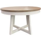 Parker House Americana Modern 48 in. Round Dining Table in Cotton (Dropshippable)