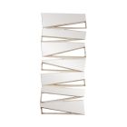 Lily Koo Dominic Irregular Mirror in Parisian Silver