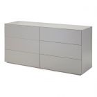 Mobital Vex Stone Matte/Soft Close Drawers Double Dresser