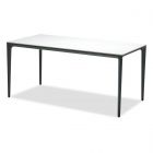 Mobital Capri White Carrara Ceramic Top Dining Table