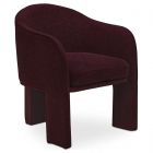 Moe's Home Collection Clara Dining Chair in Plum (Dropshippable)
