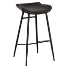 Fairfield Chair Nico Bar Stool in Black Leather