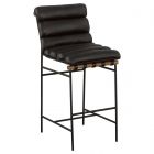 Fairfield Chair Luca Bar Stool in Black Leather