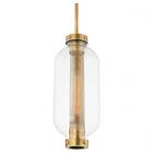 Troy Lighting Atwater Pendant 1 Light - Patina Brass (Dropshippable) (Promo)