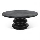Home Trends & Designs Bilboa 36" Coffee Table in Black (CL1A) - CLEARANCE SALE (Dropshippable)