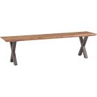 Home Trends & Designs Bern Bench 68" in Smoked Acacia (CL1A) - CLEARANCE SALE