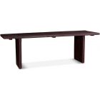 Home Trends & Designs Barnwood Reclaimed Dining Table 94" in Jacobean Brown (CL1A) - CLEARANCE SALE