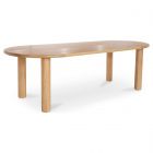 Moe's Home Collection Milo Small Dining Table in Oak