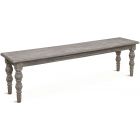 Home Trends & Designs Corfu 64" Bench in Drift Ash (CL1A) - CLEARANCE SALE