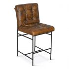 Home Trends & Designs Essex Stockton 19" Counter Chair in Antique Whiskey (Dropshippable)