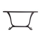 Lily Koo Freemont Console Table in Havana, Florence Silver