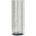 AICO Michael Amini Montreal Mirrored Candle Holder