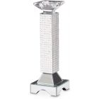 AICO Michael Amini Montreal Facet Candle Holder, Large