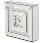 AICO Michael Amini Montreal Square Table Clock 5044