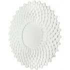 AICO Michael Amini Montreal Round Wall Mirror 8525