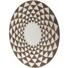 AICO Michael Amini Montreal Round Wall Mirror 8585 (Promo)
