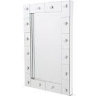 AICO Michael Amini Montreal Rectangular LED Wall Mirror 8601