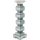 AICO Michael Amini Montreal 4-Tier Mirrored Candle Holder (2/Pack) (Promo)