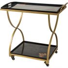 AICO Michael Amini Illusions Serving Cart