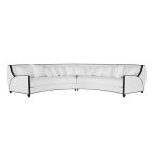 Lily Koo Fullerton 2 Sectional Sofa in Truffle