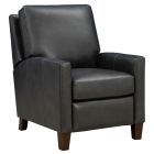 Barcalounger Vintage Fremont Push Thru The Arms Recliner, Elway Dark Gray
