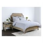 Classic Home French Herringbone Storm 3Pc King Duvet Set