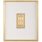 John Richard Gold Selenite IV Art Frame