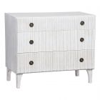 Noir Furniture Daryl Dresser, White Wash