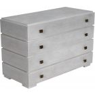 Noir Furniture Hofman Dresser, White Wash