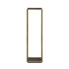 Lily Koo Griffin High Pedestal in Truffle, Bright Brass