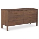 Moe's Home Collection Wiley Dresser in Vintage Brown