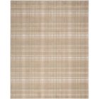 Nourison Home Grafix GRF03 5'3" x 7'3" Taupe Farmhouse Indoor Rug (Dropshippable)