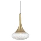 Mitzi Bella 1 Light Pendant, Large - Aged Brass (Dropshippable)