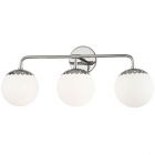Mitzi Paige 3 Light Bath And Vanity - Polished Nickel (Dropshippable)