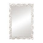 Lily Koo Harmon Rectangular Mirror in Rose Silver
