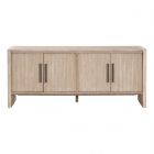 Essentials For Living Halloway Media Sideboard - Natural Gray (FALLDINING25)
