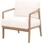 Essentials For Living Bella Antique Harbor Club Chair in LiveSmart Peyton-Pearl