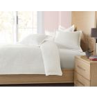 AICO Michael Amini Hillton 5pc Queen Duvet Set - White (Promo)