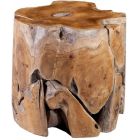 Phillips Collection Teak Slice Stool, Round (Dropshippable)