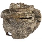 Phillips Collection Teak Planter, Black Wash Finish (Dropshippable)