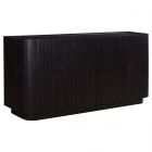 Moe's Home Collection Povera 4 Door Sideboard in Black