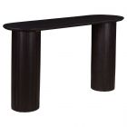 Moe's Home Collection Povera Console Table in Black (Dropshippable)