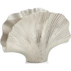 John Richards Nickel Ginkgo Leaf Vase I