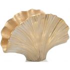 John Richards Gold Ginkgo Leaf Vase II